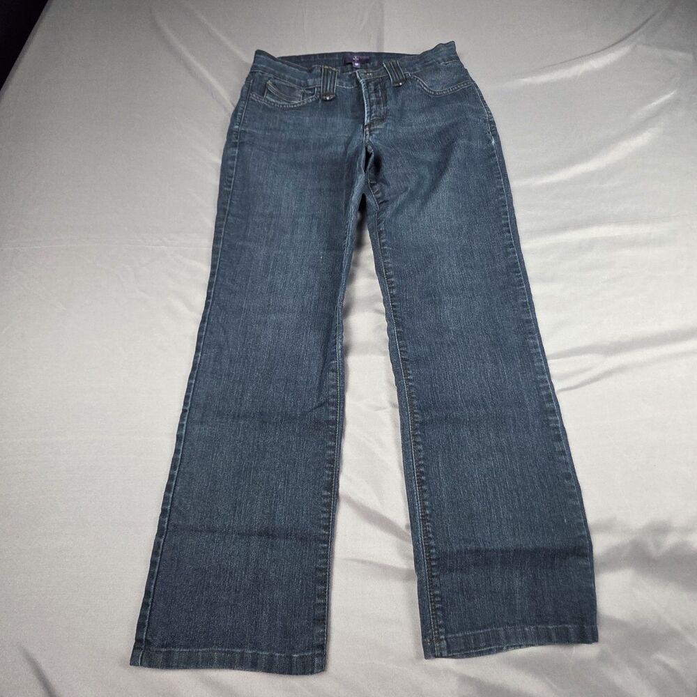 NYDJ Not Your Daughter's Jeans Womens 6 Petite Denim Bootcut Lift Tuck Stretch